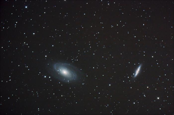 Imagen de M81 y M82 en Ursa Major